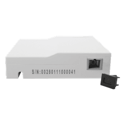 Caja Terminal de Fibra Óptica / Roseta Interior / Acoplador SC/APC / IP30 / 86 x 86 x 23 mm / Cable Drop hasta 4 mm