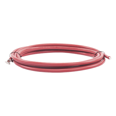 Cable de Controlador a Batería / 3.0 m (9.8 ft) / 8 AWG / Terminal de Ojo / Rojo