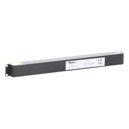PDU Básico para Rack / 12 Contactos NEMA 5-20R / Entrada NEMA 5-20P / 20A / 120 Vca / Montaje Horizontal 1UR / 19 in
