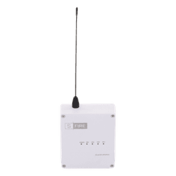 Receptor Inalámbrico / 2500 m (8202.1 ft) de Alcance / 4 Salidas de Relevador Tipo C / Frecuencia 433.92 MHz / Operación -20°C a +80°C