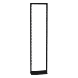 Rack 2 Postes / 45 UR / 19" EIA-310D / Carga 460 kg / Base L Anclaje a Piso / Acero Calibre 11 y 14