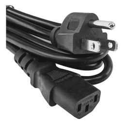 Cable de Alimentación / 120-240 Vca / 18 AWG / IEC 320C13 a NEMA 5-15P / 1.8 m (5.91 ft) / 3 Conductores con Tierra