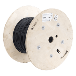 Cable de Fibra Óptica / 6 Hilos / Interior-Exterior / Tight Buffer / No Conductiva / LS0H / OM4 50/125 / 1 Metro (3.28 Pies)