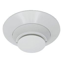 Detector de Humo y Calor Direccionable / Cámara Óptica Avanzada / 57 °C / Identificación por Interruptores Decimales / Diseño Moderno / Color Blanco