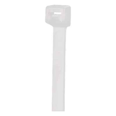 Cincho de Nylon / 160 mm largo x 2.5 mm ancho / Tensión 80 N / Plenum / Rango -40°C a 85°C / Paquete 100 pz