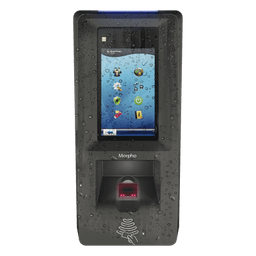 Lector de Huellas Dactilares / PoE / IP65 / IK09 / FBI / Mifare / 100,000 Usuarios / 3.28 pies (1 m) Cable
