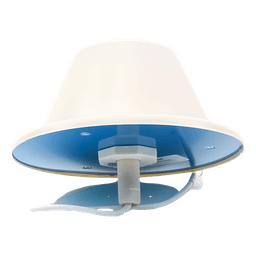 Antena Domo Interior / 698-960/1710-2700 MHz / 2-4 dBi / 75 Ohm / Conector F Hembra / 7.3" x 3.3" (185 x 85 mm)