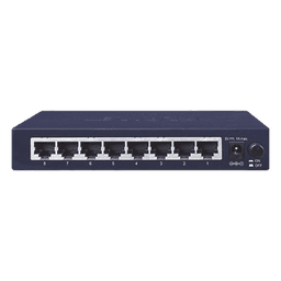 Switch de Escritorio / 8 Puertos Gigabit 10/100/1000 Mbps / Switch Fabric 16 Gbps / Auto MDI/MDIX / Carcasa Metálica