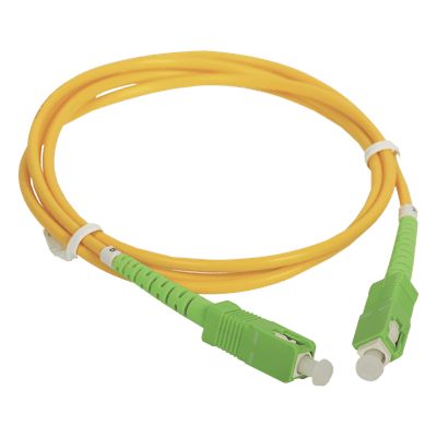 Patch Cord de Fibra Óptica / SC/APC a SC/APC / 2 m (6.56 ft) / Monomodo