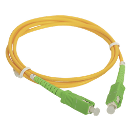 Patch Cord de Fibra Óptica / SC/APC a SC/APC / 2 m (6.56 ft) / Monomodo