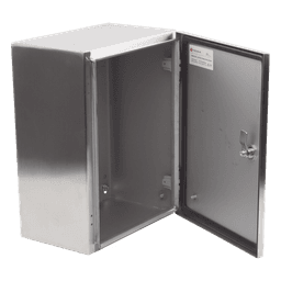 Gabinete de Acero Inoxidable / IP66 / IK10 / 300 x 400 x 200 mm / Capacidad 30 kg / Placa Interior Galvanizada