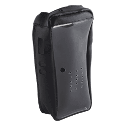 Funda de piel reforzada / Visor frontal transparente / 58 x 178 x 41.5 mm / Compatible NX-200/300/203/303