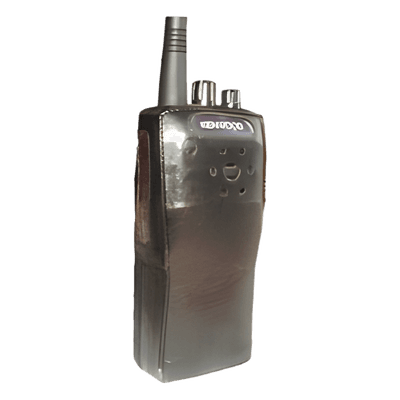 Funda de Piel Reforzada / Compatible con Radios Kenwood TK2100, 3100, 2102, 3102, 2102G, 3102G, 260G, 270G, 272G, 372G / Protección contra Golpes y Caídas / Material Resistente a Temperatura y Humedad / Correa Ajustable