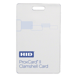Tarjeta de Proximidad Clamshell / Rango hasta 24' (60 cm) / Formato Corporate 1000 de 48 Bits / PVC Resistente