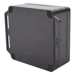 Gabinete de Protección Exterior / IP65 / 120 x 120 x 60 mm / ABS / -20 a 60°C / Cierre por Tornillos