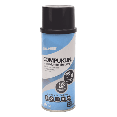 Limpiador Dieléctrico en Aerosol / 454 ml / Desengrasante para Circuitos / Rápida Evaporación / Sin Residuos