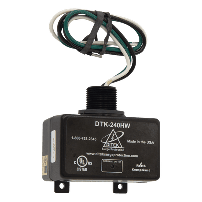 Dispositivo de Protección Contra Sobretensiones / 240 VCA / NEMA 4X / ¾" NPT Macho / 12 AWG / -35°C a +85°C