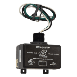 Dispositivo de Protección Contra Sobretensiones / 240 VCA / NEMA 4X / ¾" NPT Macho / 12 AWG / -35°C a +85°C