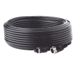 Cable de Extensión para Cámara de Vehículo Industrial / 20 m (65 ft) / 4 Pines / Conexión Roscada / HD en Baja Luz