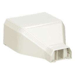 Conexión de Tubería a Canaleta / Salidas 1/2", 3/4", 1" y 1 1/4" / Material ABS / Radio de Curvatura 1" / UL94V-0 / 145 x 72.6 x 20 mm