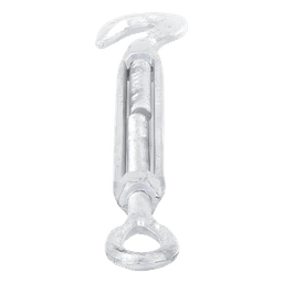 Tensor de Acero Forjado / Ojo-Gancho / 5/8" x 9" / Carga 730 kg / Galvanizado