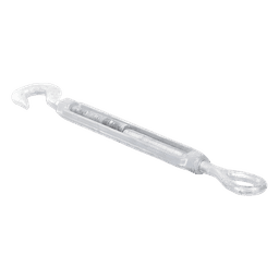 Tensor de Acero Forjado / Ojo-Gancho / 5/8" x 9" / Carga 730 kg / Galvanizado