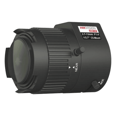 Lente Varifocal / 2.7 a 10 mm / 3 Megapixel / Auto Iris / Formato 1/2.7" / Ángulo 108.2° a 35.7° / Montaje CS