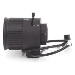 Lente Varifocal / 2.7 a 10 mm / 3 Megapixel / Auto Iris / Formato 1/2.7" / Ángulo 108.2° a 35.7° / Montaje CS
