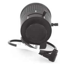 Lente Varifocal / 2.7 a 10 mm / 3 Megapixel / Auto Iris / Formato 1/2.7" / Ángulo 108.2° a 35.7° / Montaje CS