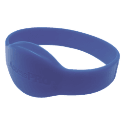 Brazalete de Proximidad / 125 kHz EM / 65 mm Diámetro / 2.13 ft / Wiegand 26 / Silicona / Azul