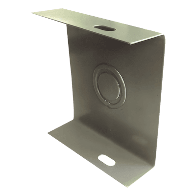 Placa de Cierre / 65 x 65 mm / 2.5 x 2.5 pulg / Acero al Carbón / Calibre 20