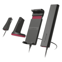 Amplificador de Señal Celular para Vehículos / 4G LTE y 3G / Cobertura 32x / Puerto USB 5V/2.1A / Soporte hasta 7.5 Pulgadas / Antena Magnética