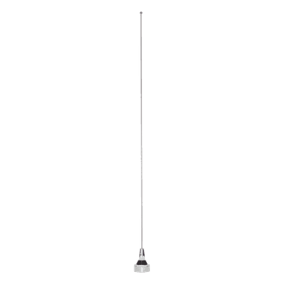 Antena Móvil VHF/UHF / Ajustable en Campo / 136-940 MHz / 200 W / 52 cm (20.5 in) / Montaje NMO 3/4'