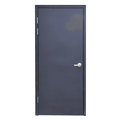 Puerta Blindada / Nivel IV Balístico / Acero Estructural de Alta Resistencia / 0.90 x 2.10 m (2.95 x 6.89 ft)