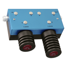 Aislador Doble / 118-174 MHz / ±4 MHz / 70 dB / 100 W / N Hembras / 6.5 x 4.5 x 2 in