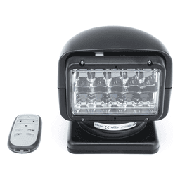 Faro Buscador / 7040 Lúmenes / Rotación 360° / Inclinación 90° / IP68 / 12-24 VCC / Uso Rudo