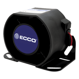 Alarma de Reversa Vehicular / 112 dB(A) / 12-36 VDC / Carcasa de Acero / Sellado Epoxi / 5.7" de Ancho