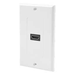 Placa de Pared / 1 Puerto HDMI Hembra-Hembra / Montaje Vertical / 70 x 115 mm / 2.75' x 4.52'
