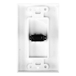 Placa de Pared / 1 Puerto HDMI Hembra-Hembra / Montaje Vertical / 70 x 115 mm / 2.75' x 4.52'