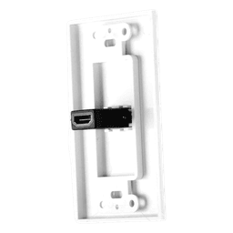 Placa de Pared / 1 Puerto HDMI Hembra-Hembra / Montaje Vertical / 70 x 115 mm / 2.75' x 4.52'
