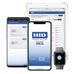 Credencial Móvil Virtual / Bluetooth 10 m (32.8 ft) / iOS y Android / Autenticación SEOS / Anti-Clonación
