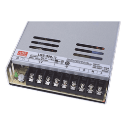 Fuente de Poder Conmutada / 350W / 12Vcc / 29A / Entrada 100-240Vca / 115x30x215 mm (4.5x1.2x8.5 in)