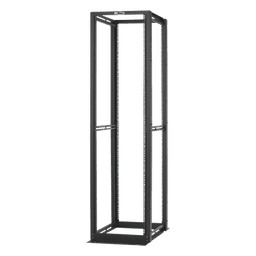 Rack de Cuatro Postes / 45 Unidades de Rack / 19" EIA / Carga 2500 lbs (1134 kg) / Profundidad 762 mm (30 in) / Rieles Numerados Roscados #12-24