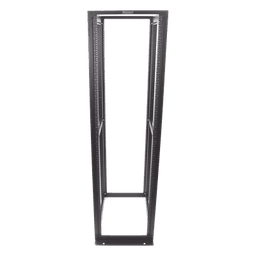 Rack de Cuatro Postes / 45 Unidades de Rack / 19" EIA / Carga 2500 lbs (1134 kg) / Profundidad 762 mm (30 in) / Rieles Numerados Roscados #12-24