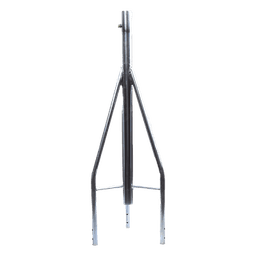 Tramo de Remate para Torre / Tubo Central 2' Calibre 18 / 3 Opresores para Pararrayo / Galvanizado por Inmersión en Caliente / Compatible con STZ-30G