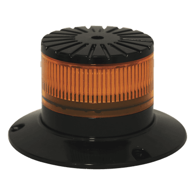 Baliza LED / 12-24 VCC / 1.4 A / IP67 / SAE J845 Clase II / -30°C a 50°C / Domo ámbar