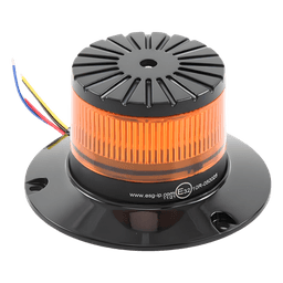Baliza LED / 12-24 VCC / 1.4 A / IP67 / SAE J845 Clase II / -30°C a 50°C / Domo ámbar