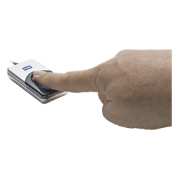 Lector de Huella Dactilar USB / 512 ppp / Área de Captura 14.6 mm / Cifrado Automático / Windows Hello