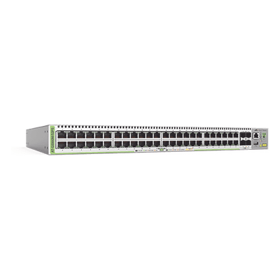 Switch PoE+ Administrable Capa 3 / 48 Puertos Gigabit + 4 SFP / 740 W PoE+ / 104 Gbps / 77.4 Mpps