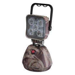 Luz de Trabajo LED Recargable / 650 Lúmenes / 3 Modos de Iluminación / Base Magnética / Autonomía 3-4 Horas